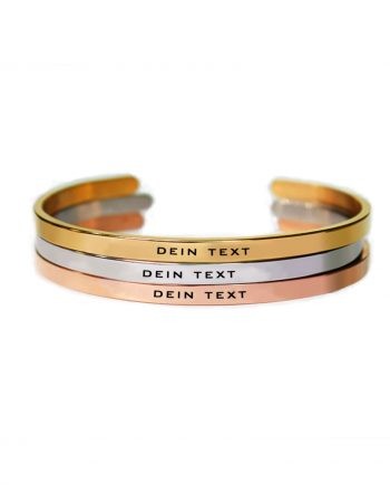 personalisierbares Armband mit Wunschtext