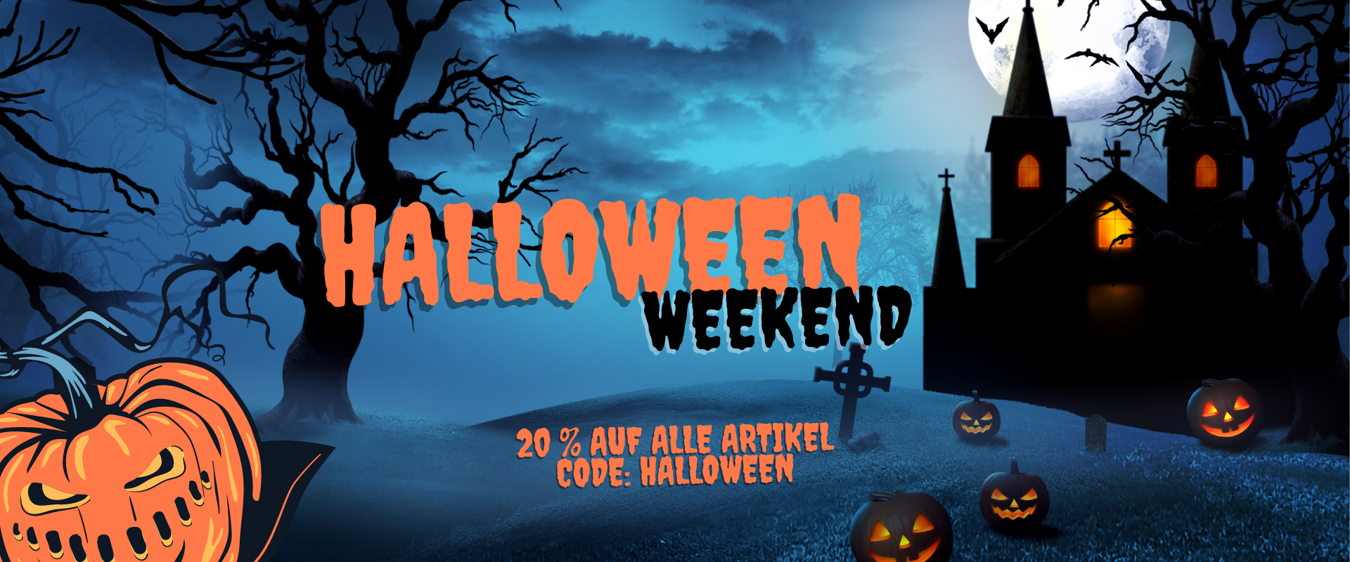 20 % auf alle artikel code_ halloween